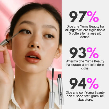 NuraBeauty| Mascara naturel allongeant et nourrissant.