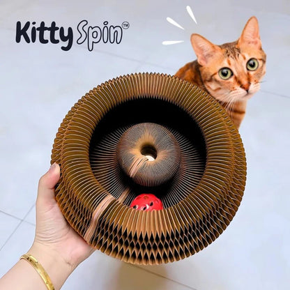 KittySpin™ | Poteau à griffer interactif pour chats