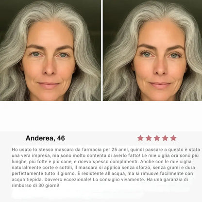 NuraBeauty| Mascara Yeux de Fer naturel allongeant et nourrissant.