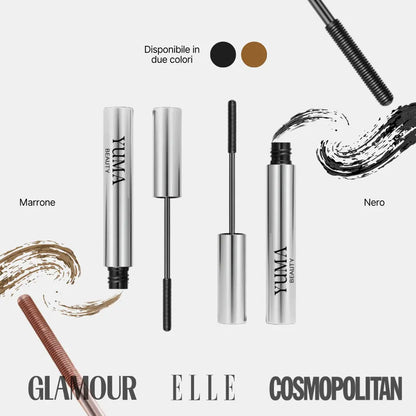 NuraBeauty| Mascara naturel allongeant et nourrissant.