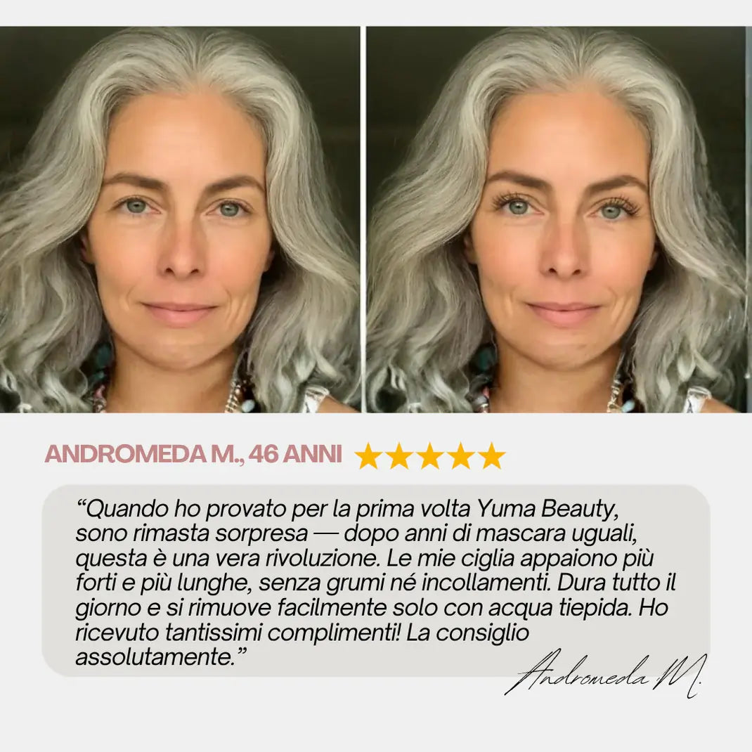 NuraBeauty| Mascara naturel allongeant et nourrissant.