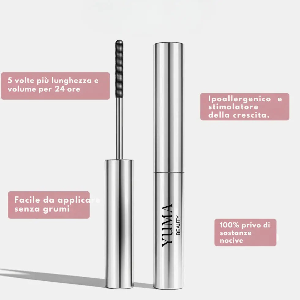 NuraBeauty | Mascara Naturel Allongeant et Nourrissant Iron Eye.