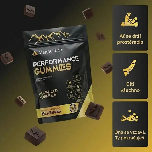 MagnusLab Shilajit Gummies – Podpora libida a touhy