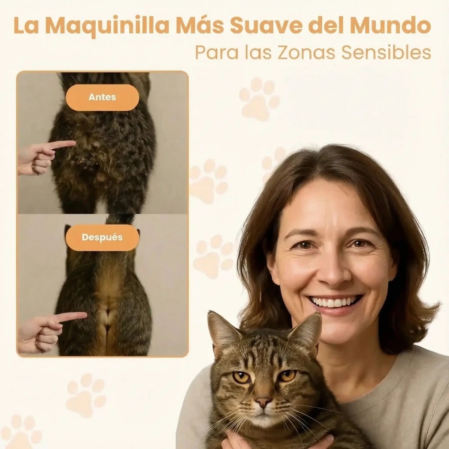Patounet - Tondeuse de précision pour chats