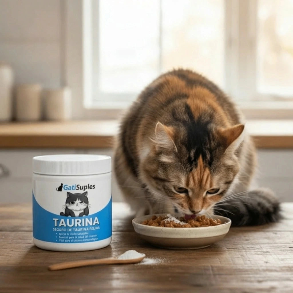 Arrêtez la carence silencieuse avant que les signes n'apparaissent avec le supplément de taurine KittySupps™