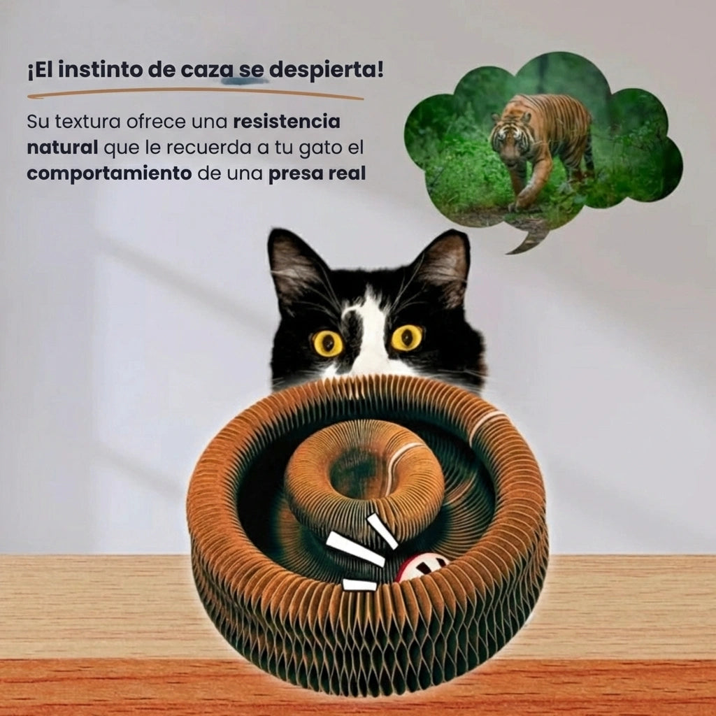 KittySpin™ | Poteau à griffer interactif pour chats