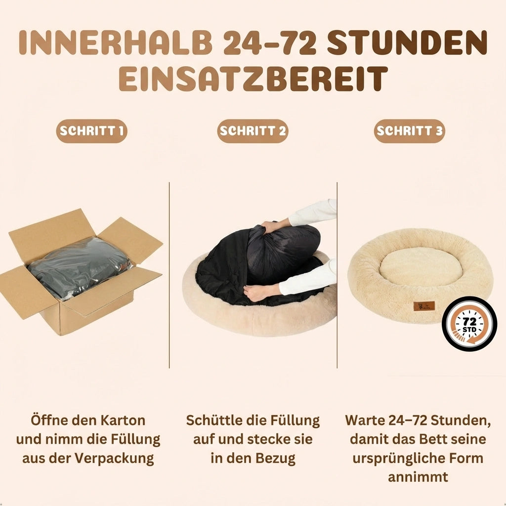 Pet Perfect Orthopedic Donut Basket