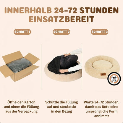 Pet Perfect Orthopedic Donut Basket