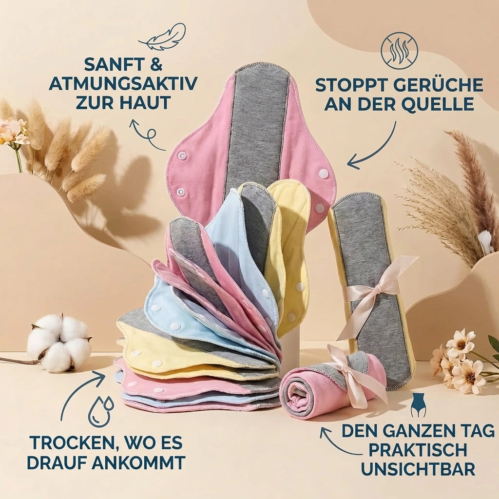 Veloura Pads – Waschbare Schutzpolster